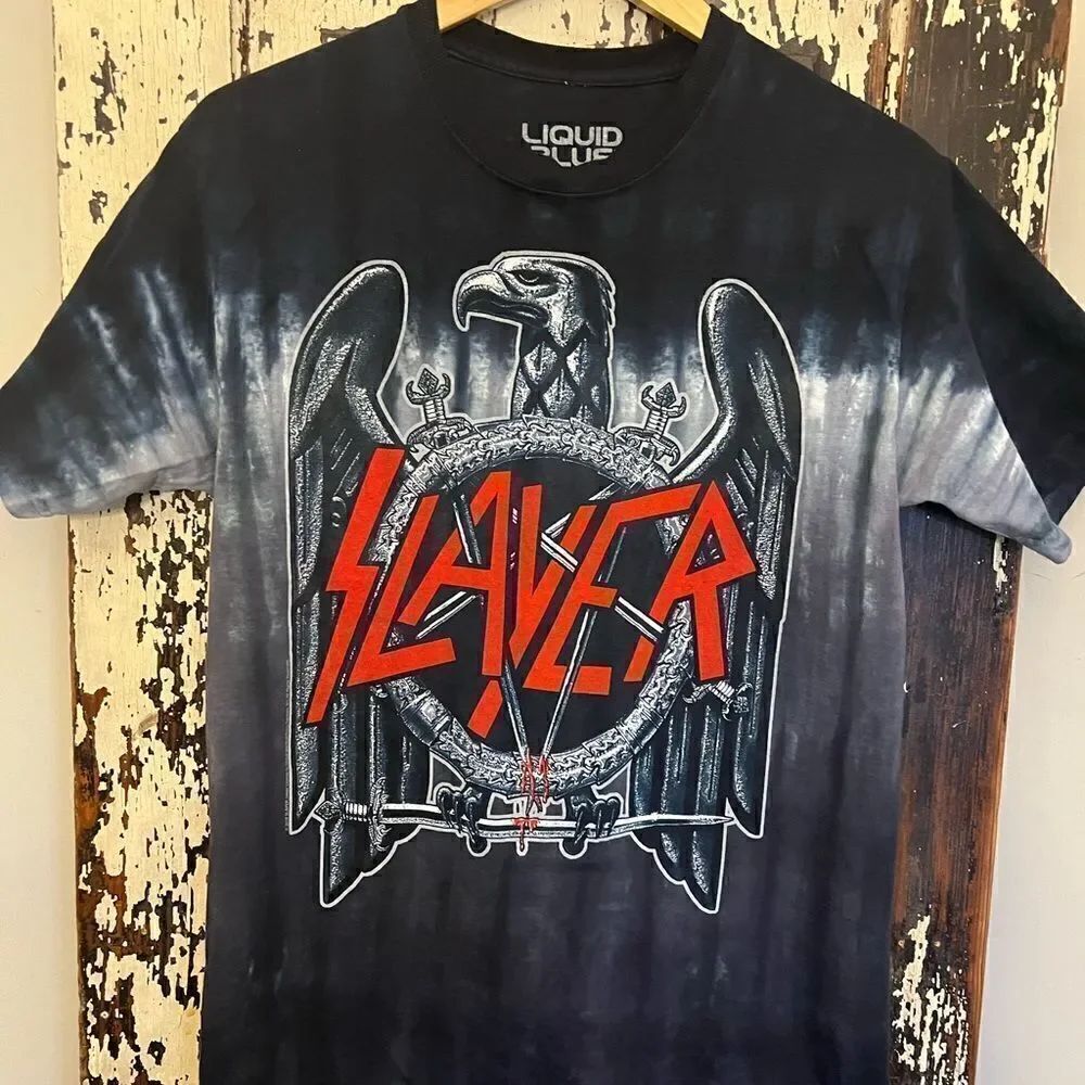Liquid Blue Slayer T-shirt. Size Medium. Unisex.